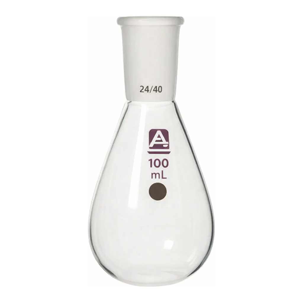Merck Aldrich evaporating flask, pear-shaped