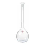 Merck Aldrich Essentials volumetric flask, Class A, meets DIN ISO-1042