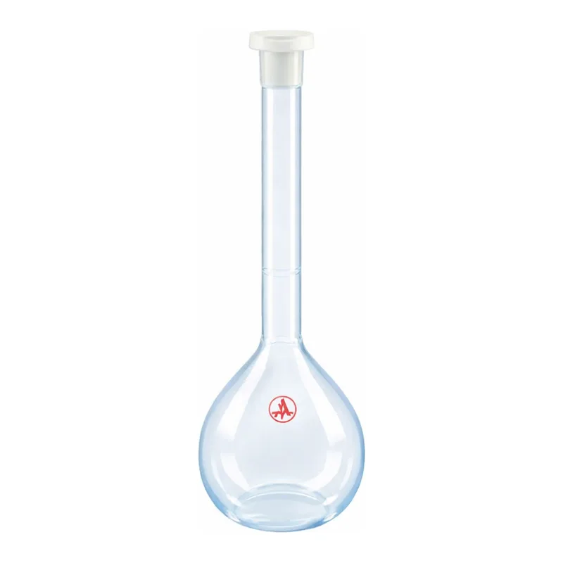 Merck Aldrich Essentials volumetric flask, Class B, meets DIN ISO-1042