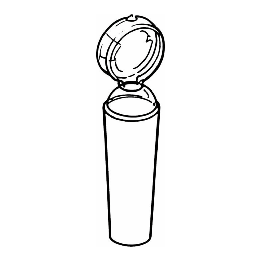 Merck Aldrich hollow pennyhead stopper