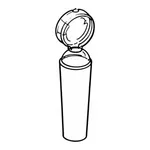 Merck Aldrich hollow pennyhead stopper