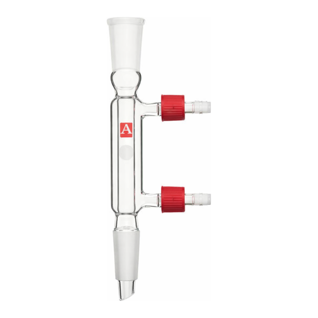 Merck Aldrich Liebig condenser with SafetyBarb hose connectors