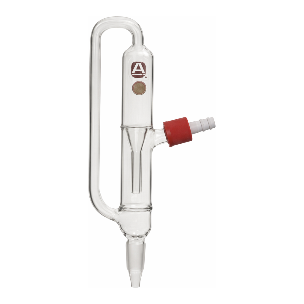 Merck Aldrich reaction vessel bubbler with SafetyBarb hose connectors