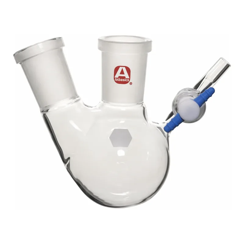 Merck Aldrich two-neck solvent storage flask