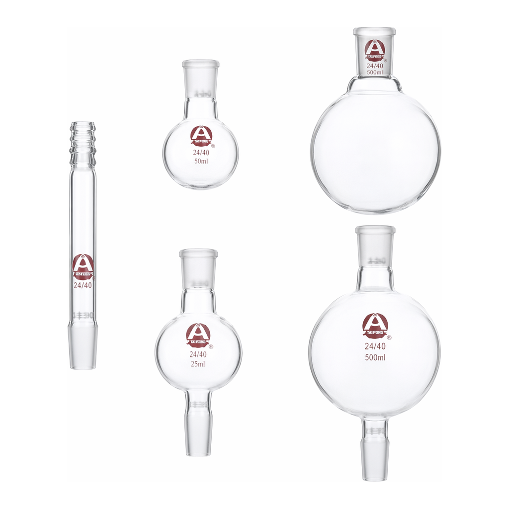 Merck Kugelrohr glassware set