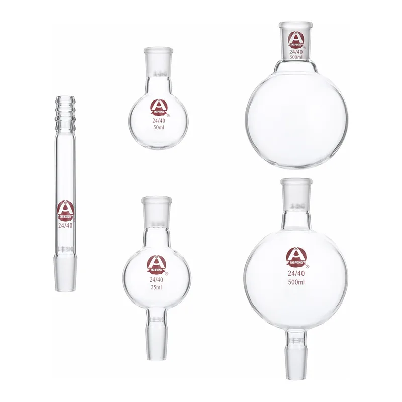Merck Kugelrohr glassware set