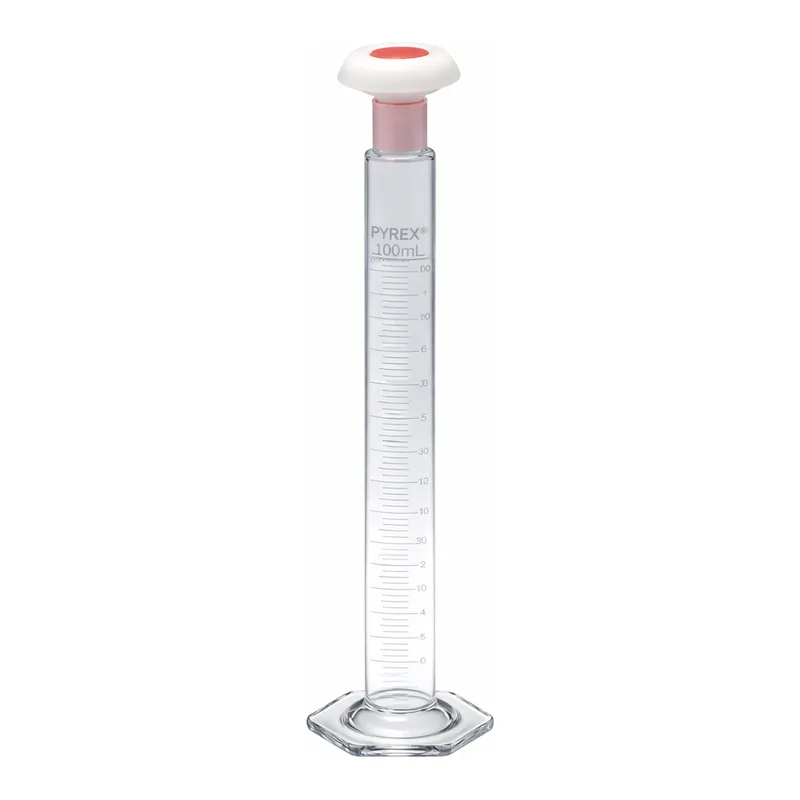 Merck Pyrex Mixing cylinder, class A, works certified