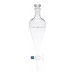 Merck Pyrex Separating funnel, conical, PTFE key