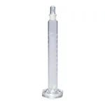 Merck Pyrex graduated cylinders with Pyrex stopper