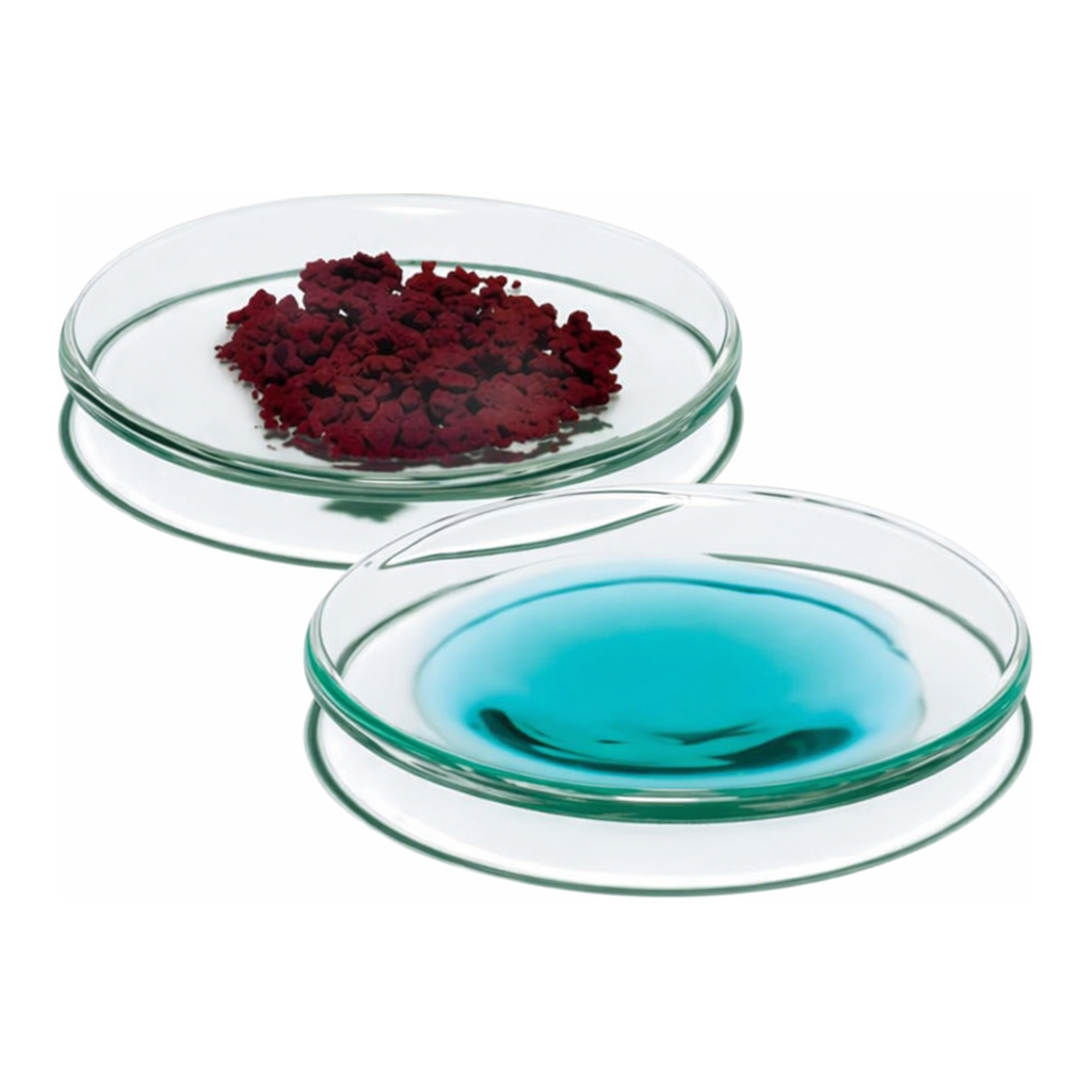 Merck Pyrex Watch glasses