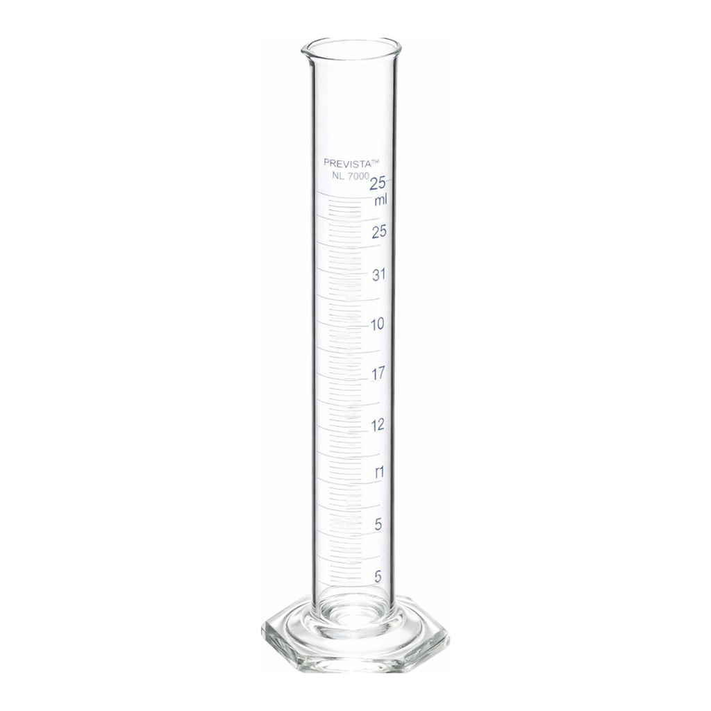 Merck Pyrex VISTA graduated cylinder, to contain