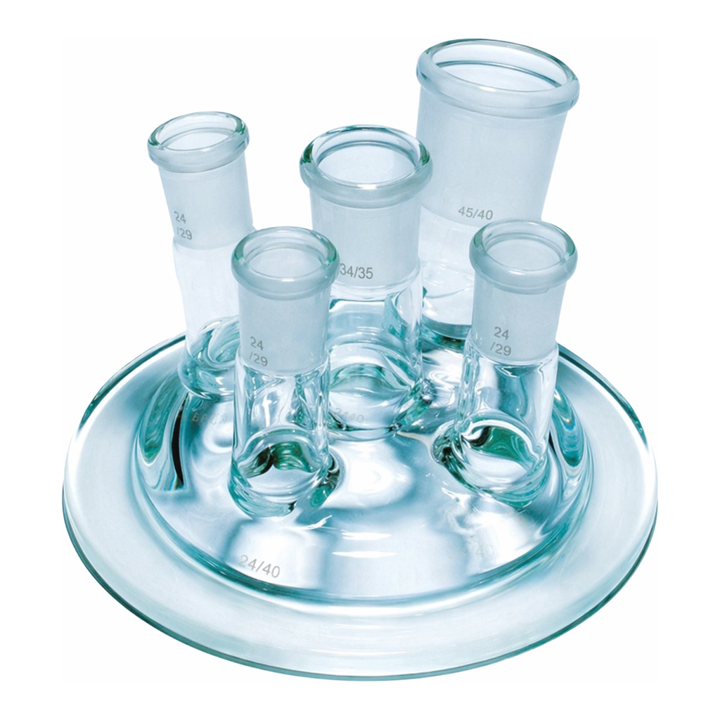 Merck Quickfit flat flange lids for reaction flasks