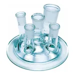Merck Quickfit flat flange lids for reaction flasks