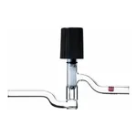 Merck Synthware 180 degree high vacuum valve with protected o-rings