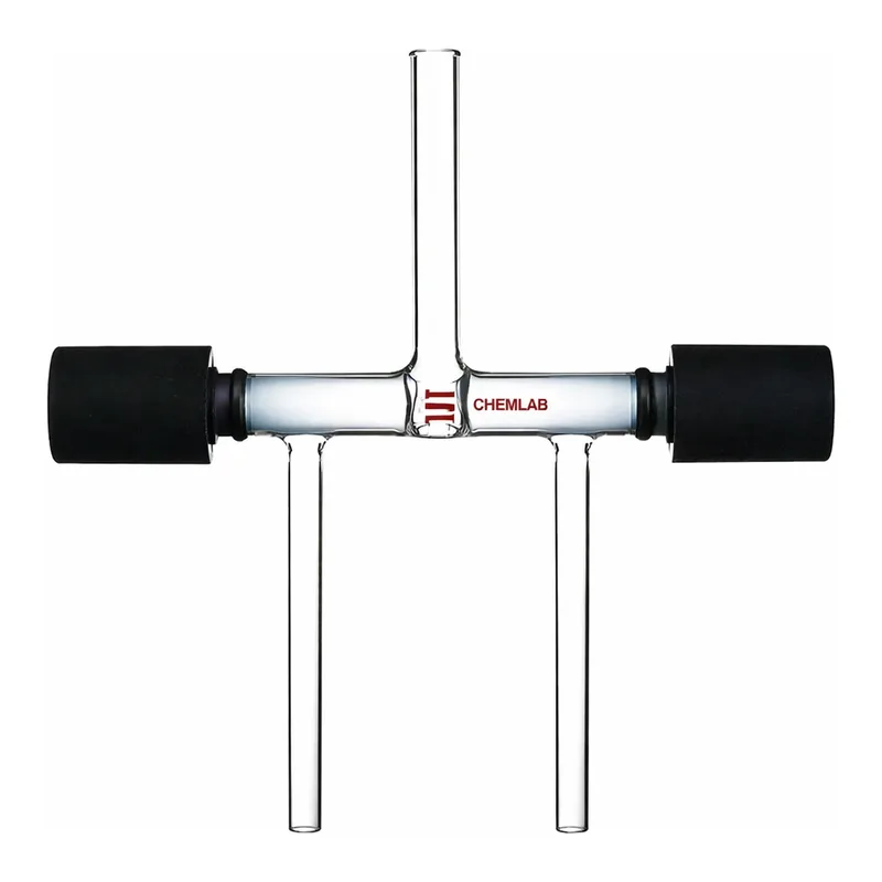 Merck Synthware 3-way high vacuum valve
