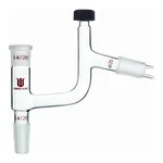 Merck Synthware Claisen distillation adapter with compression cap thermometer port