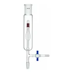 Merck Synthware bubbler with PTFE stopcock