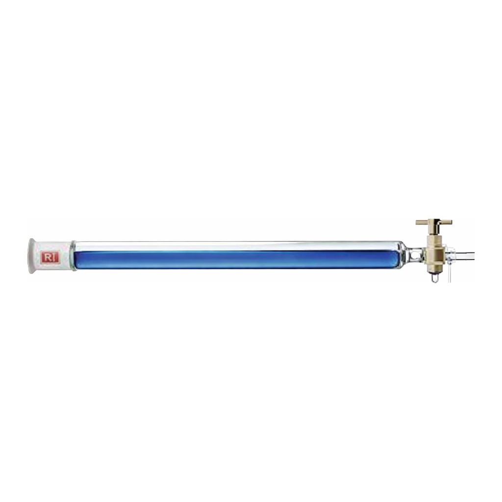 Merck Synthware chromatography column with PTFE stopcock and coarse fritted disc