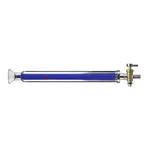 Merck Synthware chromatography column with with spherical joint, PTFE stopcock and coarse frit