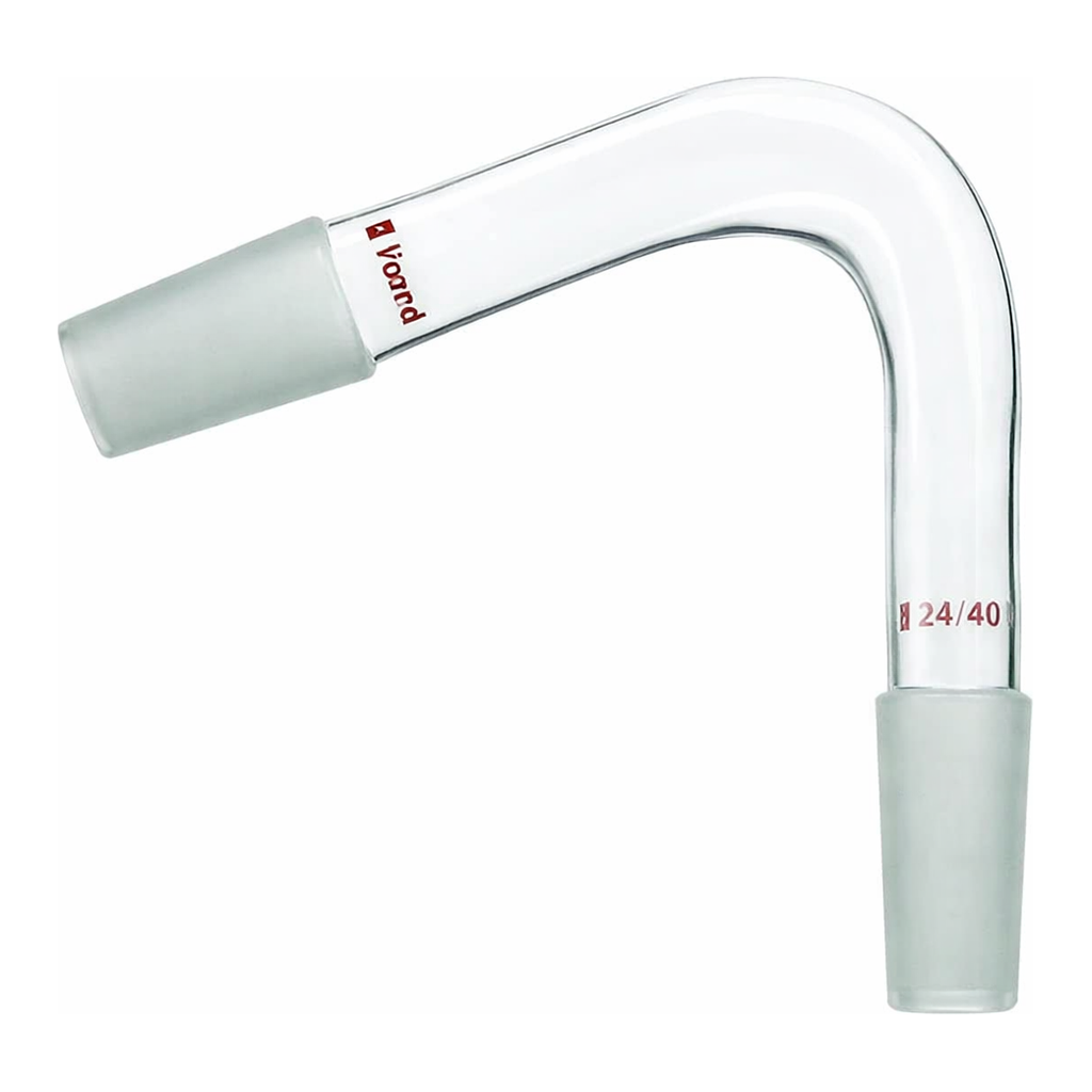 Merck Synthware connecting adapter with 75 degree bend