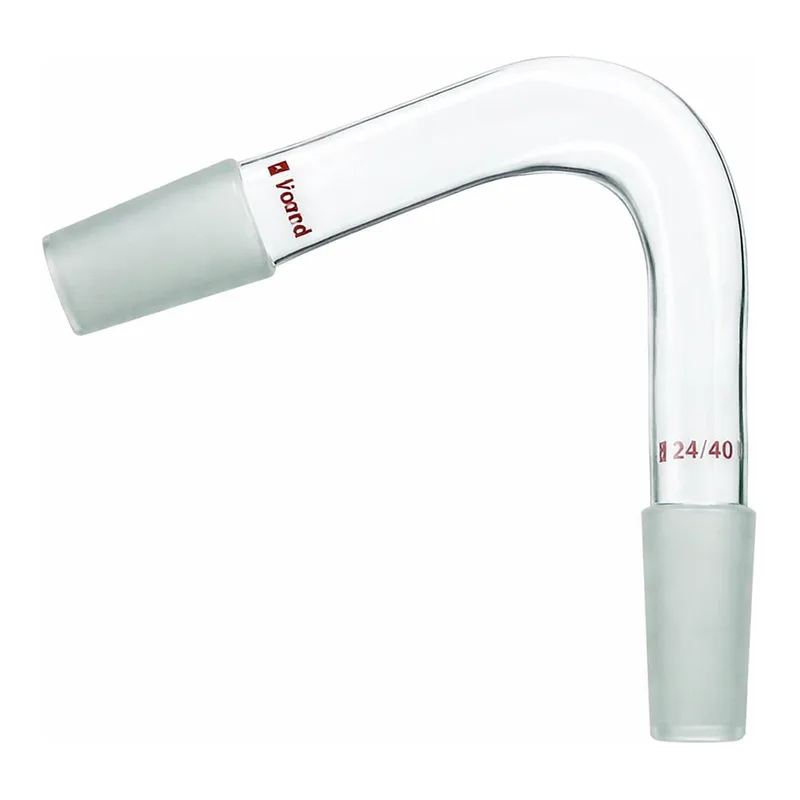 Merck Synthware connecting adapter with 75 degree bend