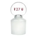Merck Synthware flask length pennyhead stopper, solid