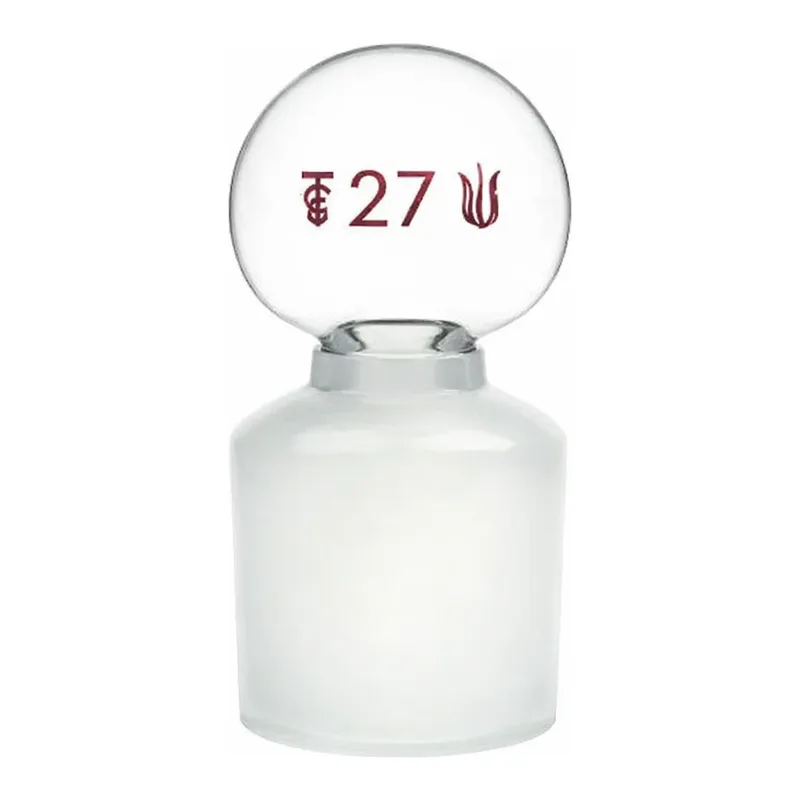 Merck Synthware flask length pennyhead stopper, solid