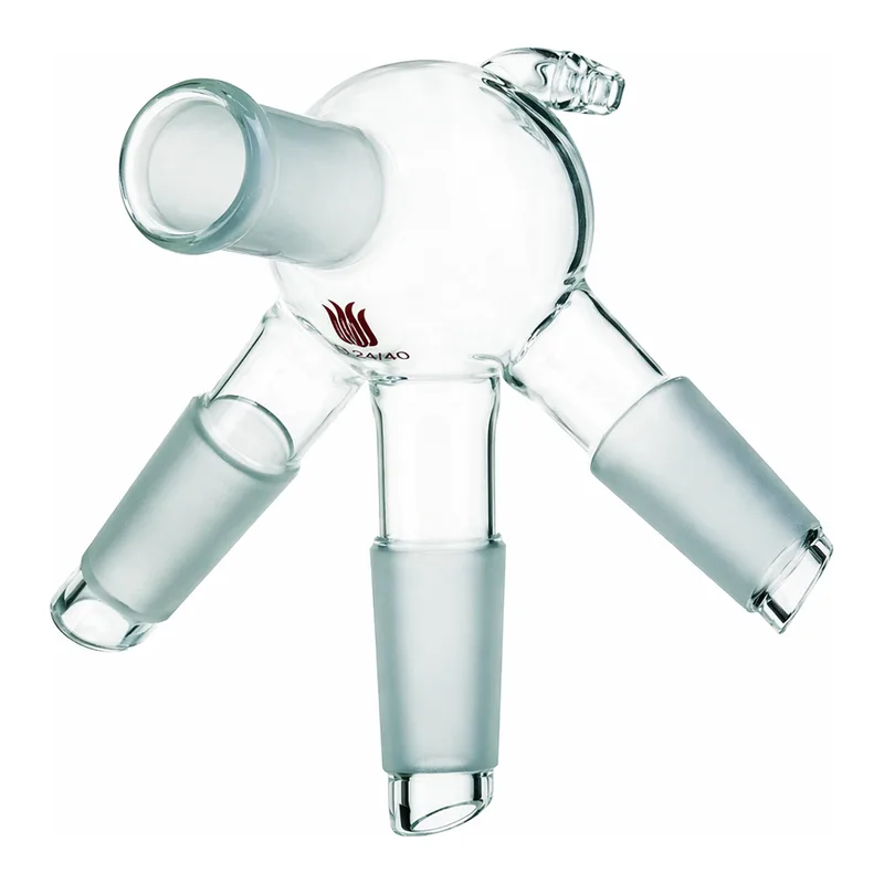 Merck Synthware distillation distribution adapter with vacuum hose connection