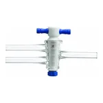 Merck Synthware double oblique PTFE stopcock