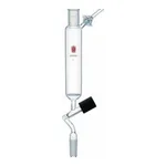 Merck Synthware filter funnel with glass stopcock and high vacuum valve