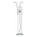 Merck Synthware gas washing bottle with fritted disc