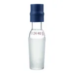 Merck Synthware inlet/thermometer adapter with one holed rubber adapter