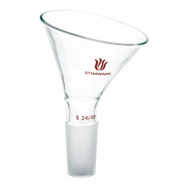 Merck Synthware powder funnel with 60 degree offset