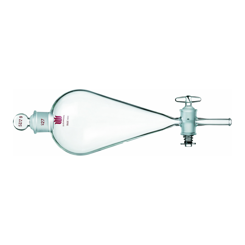 Merck Synthware Squibb separatory funnel with glass stopcock