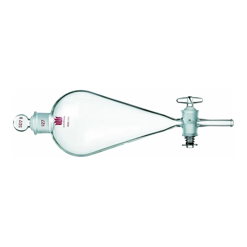 Merck Synthware Squibb separatory funnel with glass stopcock