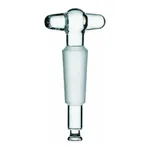 Merck Synthware straight bore glass stopcock plug