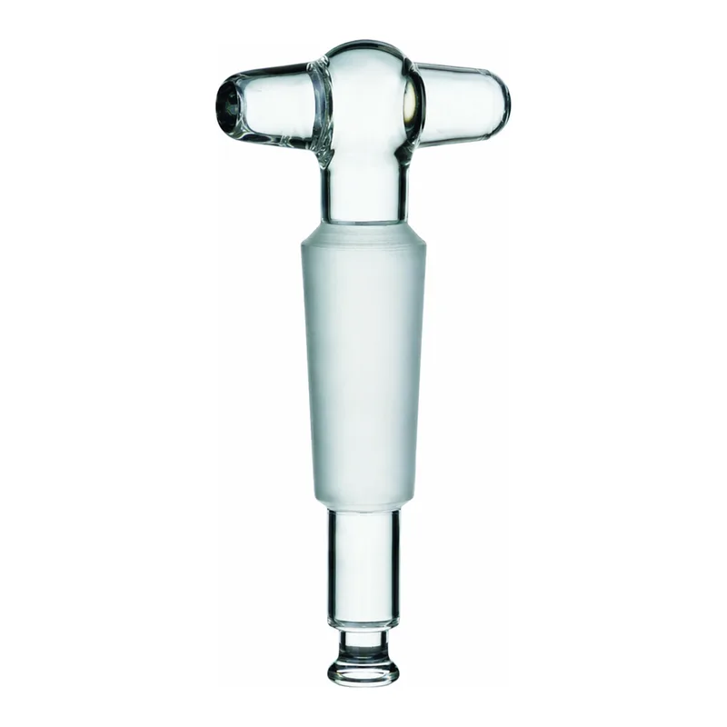Merck Synthware straight bore glass stopcock plug