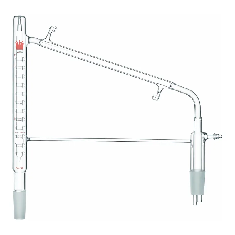 Merck Synthware vacuum jacketd Vigreux distillation head