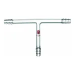 Merck Synthware T-shaped connecting tube