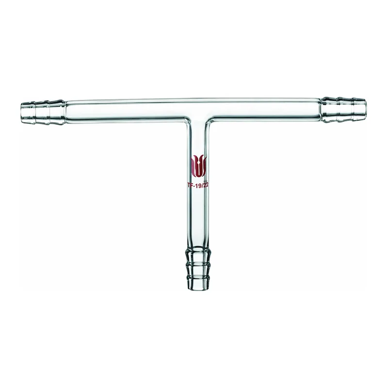 Merck Synthware T-shaped connecting tube