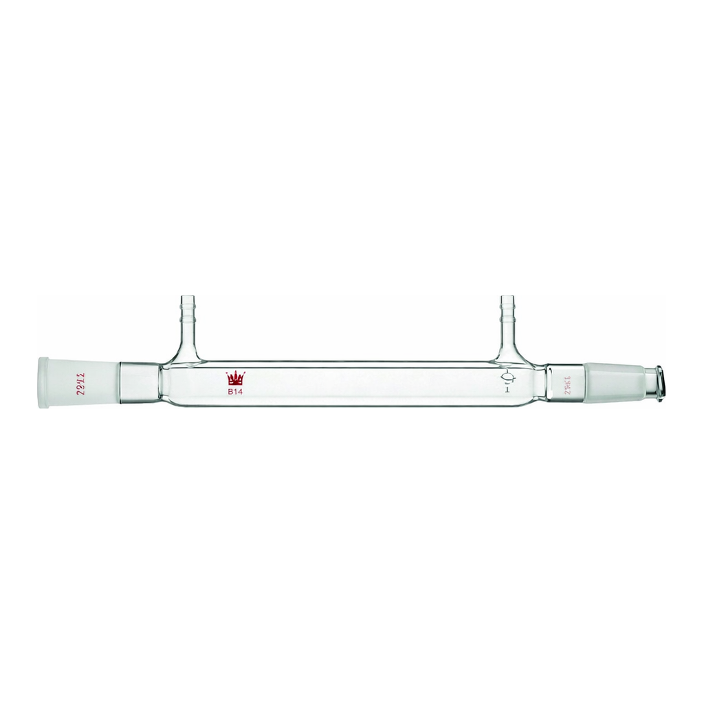 Merck Synthware water jacketed distillation column with indents to support packing material