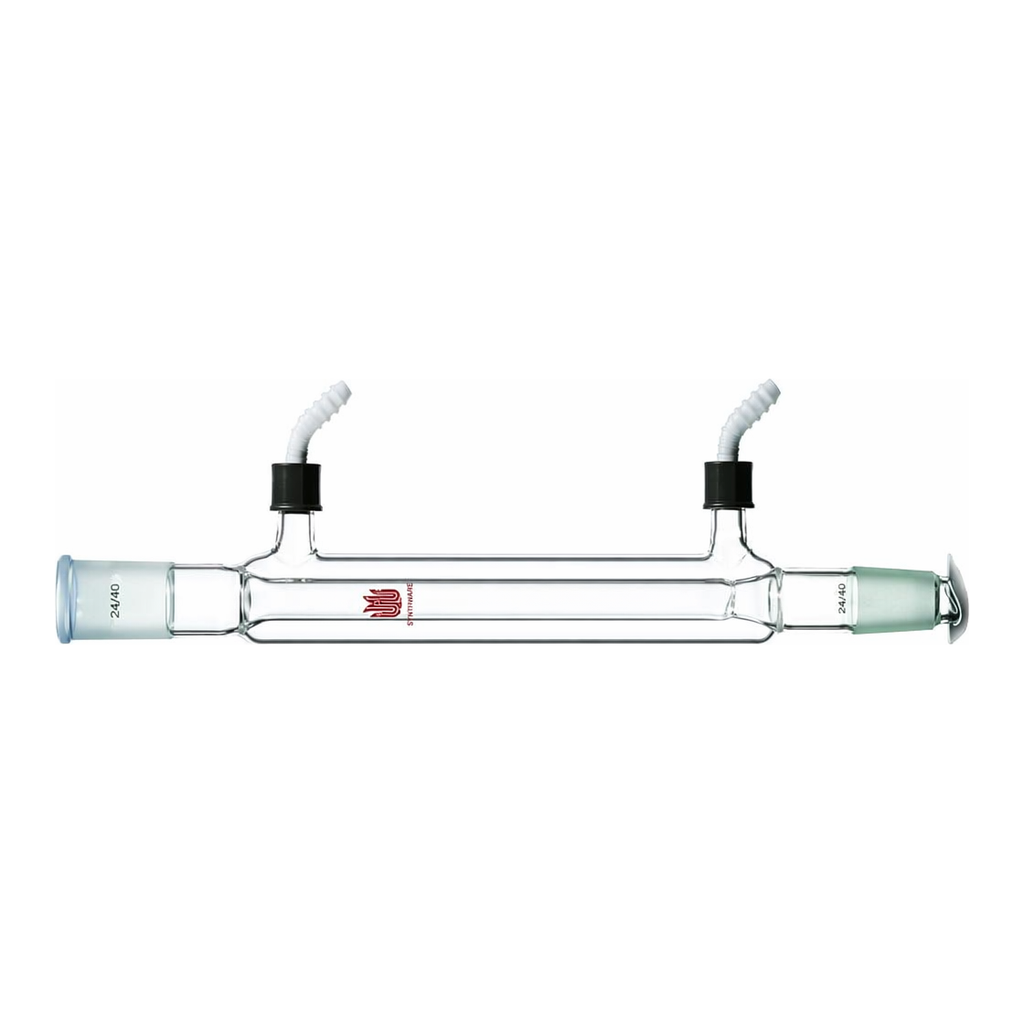 Merck Synthware water jacketed distillation column with removable hose connections