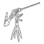 Merck Ace jacketed short-path distillation apparatus