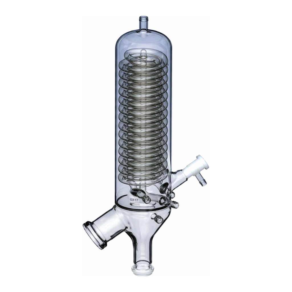 Merck Ace rotary evaporator condenser complete `V` assembly