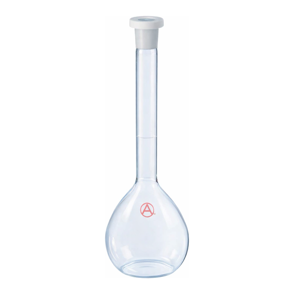 Merck Aldrich Essentials volumetric flask, Class A, meets DIN ISO-1042