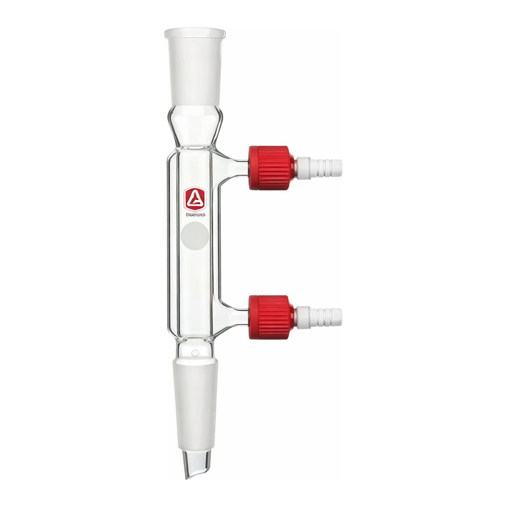 Merck Aldrich Liebig condenser with SafetyBarb hose connectors