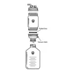 Merck Aldrich pressure filter/drying funnel assemblies with removable fritted disc