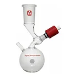 Merck Aldrich solvent storage/dispensing flask, septum-inlet, with PTFE inlet valve