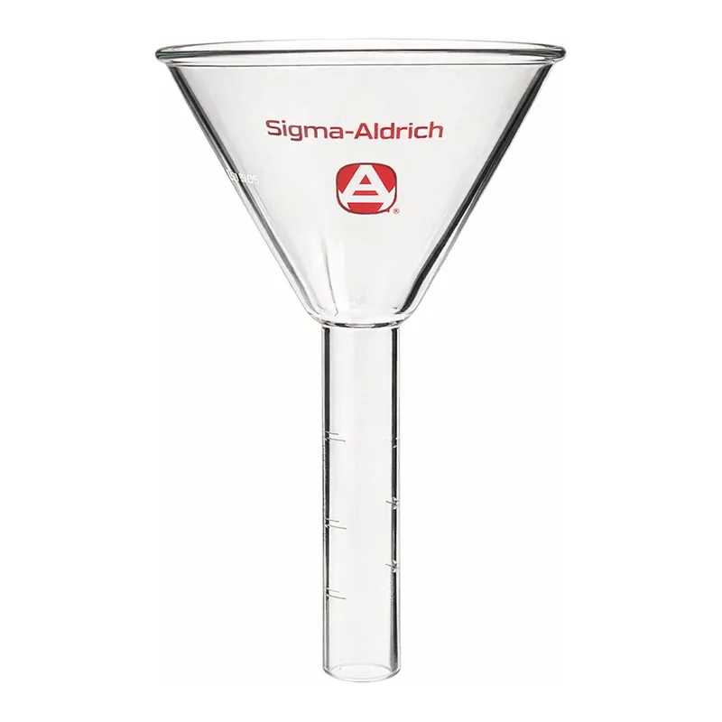 Merck Aldrich solvent-pouring funnel