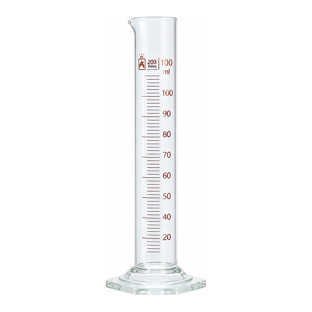 Merck BRAND SILBERBRAND ETERNA measuring cylinder, low-form